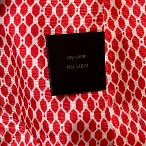 The Limited Retro Poppy Reddish Orange Blazer | Size Medium - Picture 8 of 9